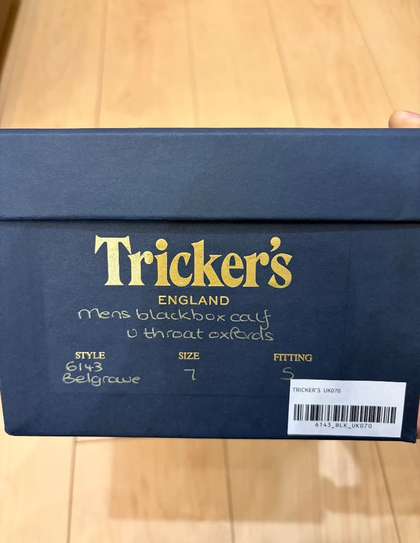 トリッカーズ　ベルグレイブ　UK7.0(25.5cm)