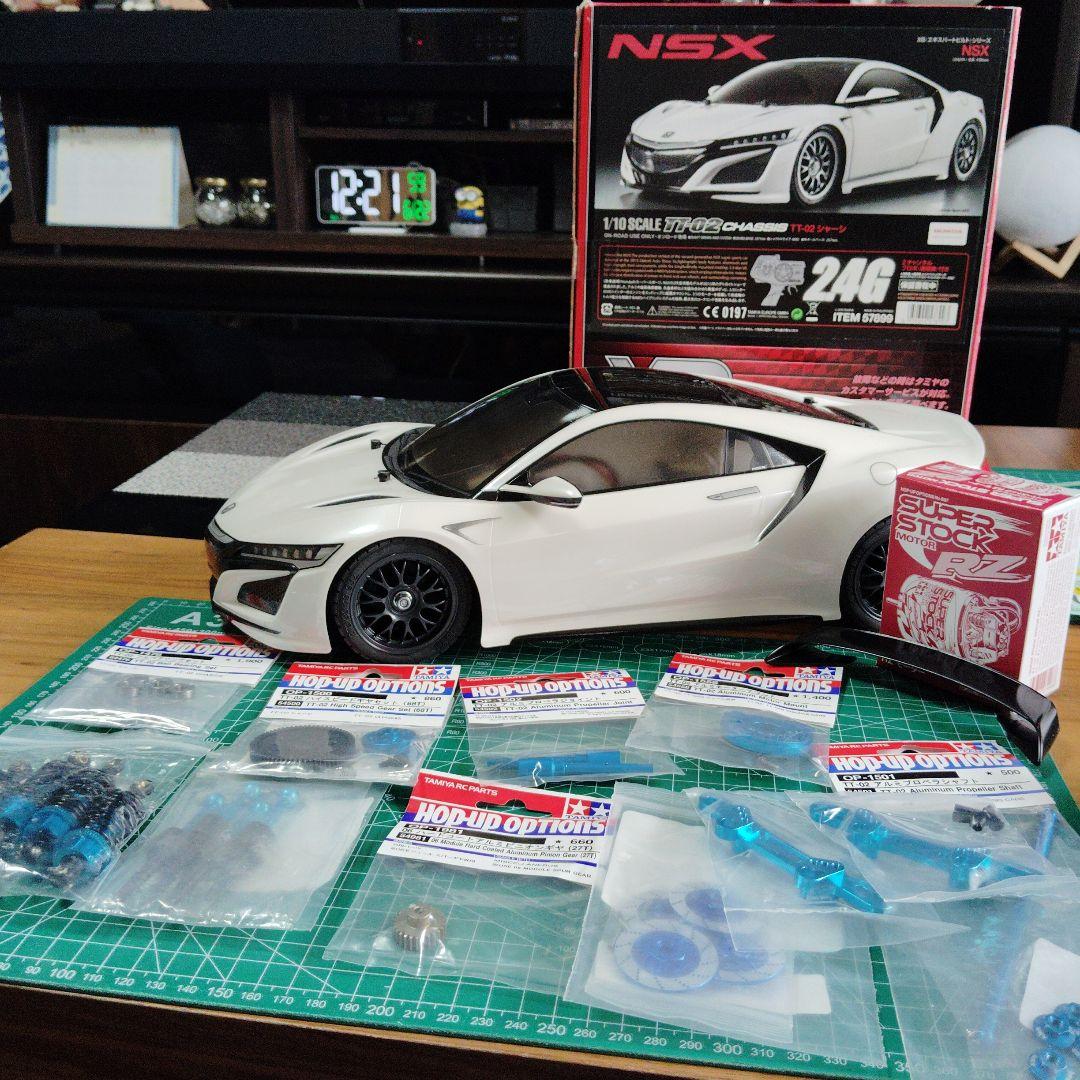 タミヤ TT 02 NSX XBシリーズレッドブル 仕様オプション 多数値下げ