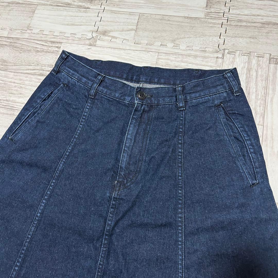 極美品 コムデギャルソンオムプリュス バックパッチサルエルパンツ デニム XS