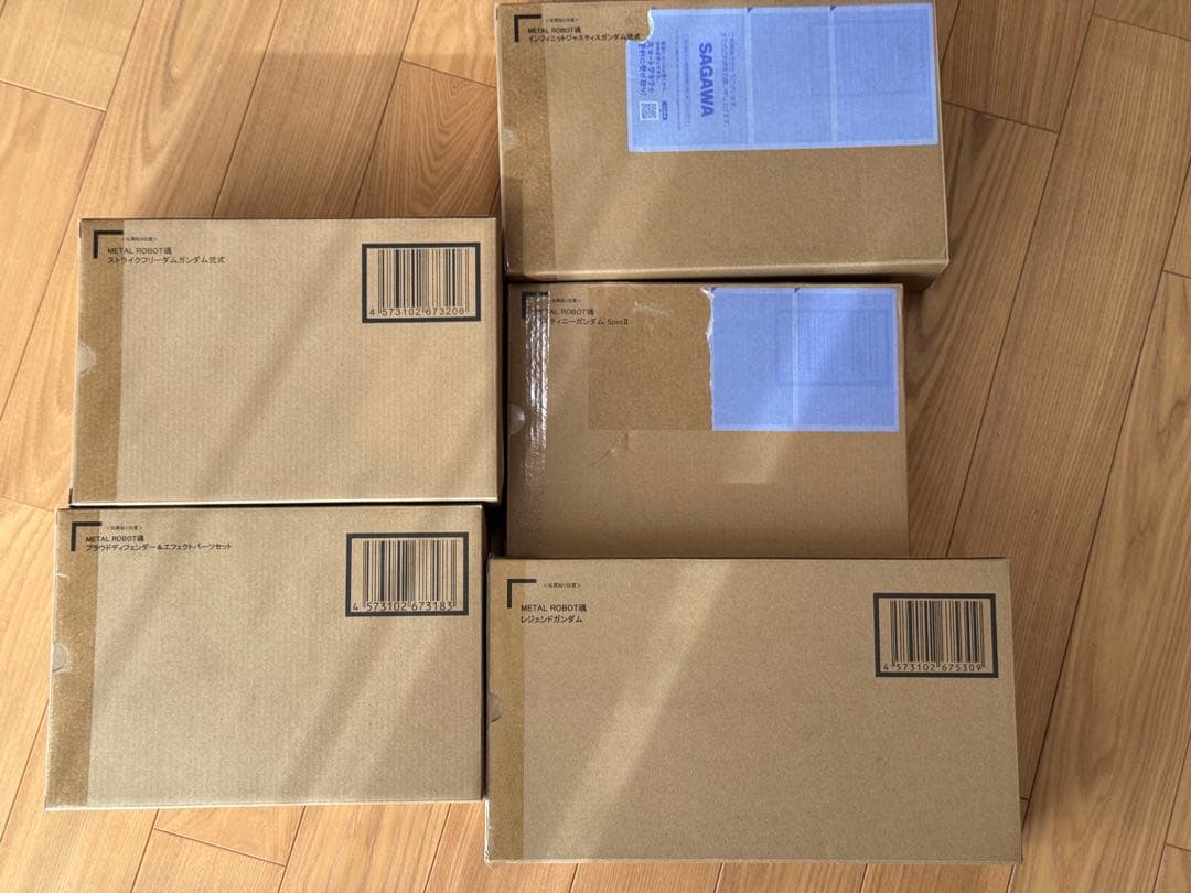 メタルロボット魂 ストフリ インジャ デスティニー レジェンド 5個セット