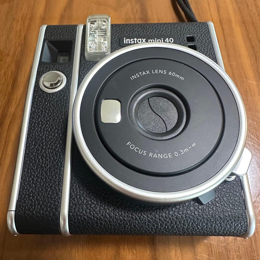 インスタントカメラ チェキ instax mini 40 ケース付き