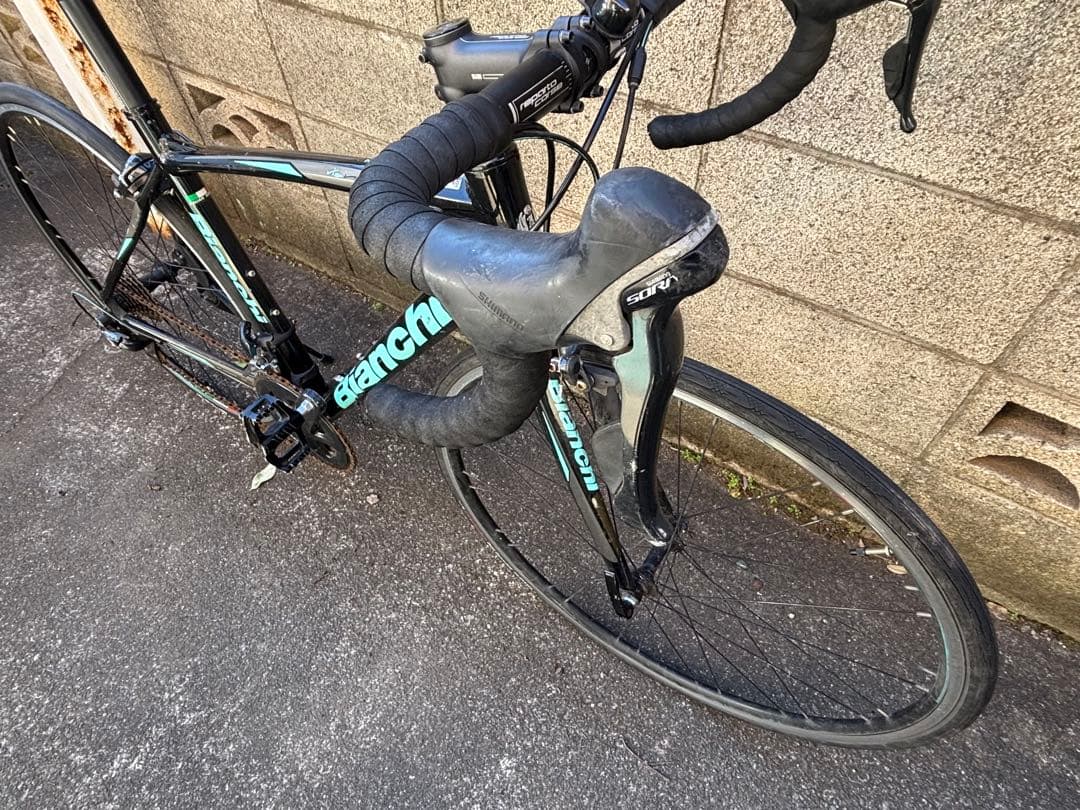 Bianchi 20 via nirone7 SORA ロードバイク　ジャンク
