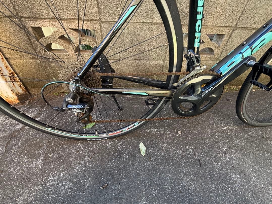 Bianchi 20 via nirone7 SORA ロードバイク　ジャンク