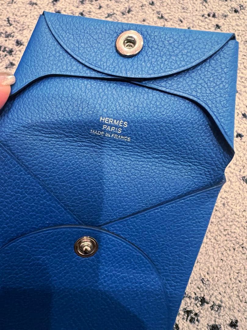 HERMES 青 バスティア