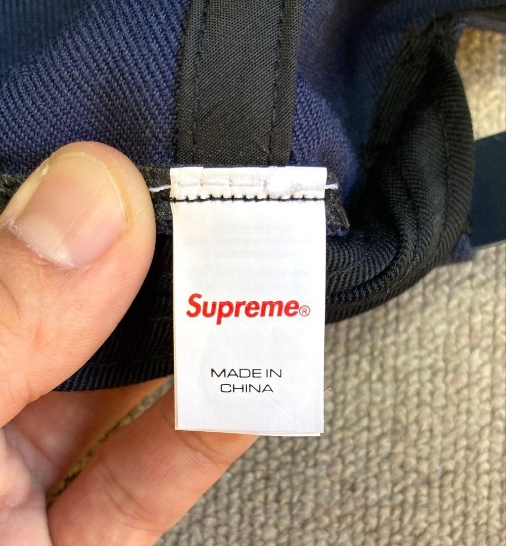 SUPREME Aphex Twin キャップ ネイビー エイフェックスツイン