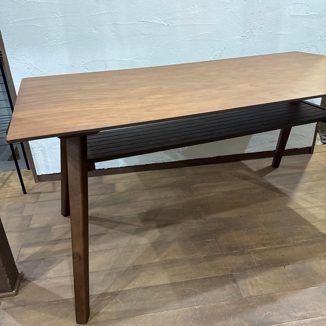 ダイニングテーブル ウォルナット化粧板 150×80cm