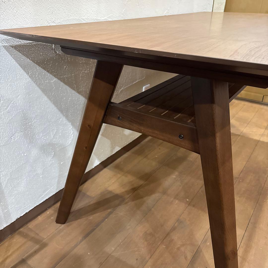 ダイニングテーブル ウォルナット化粧板 150×80cm