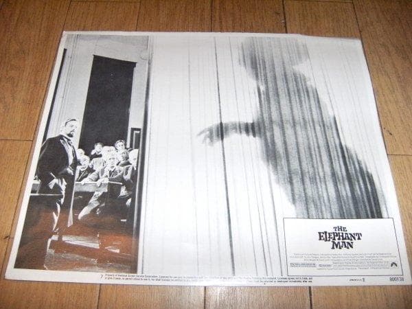80年代★当時物★パラマウント 映画 宣伝プレス ロビーカード エレファントマン
