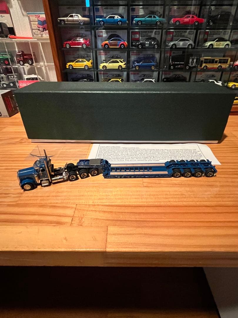 CMC 重量物運搬トレーラー ピータービルト379 1/87 ブラス 真鍮製