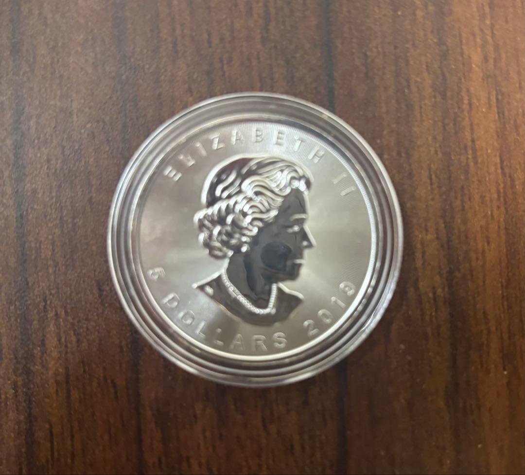 メープル銀貨　2019年