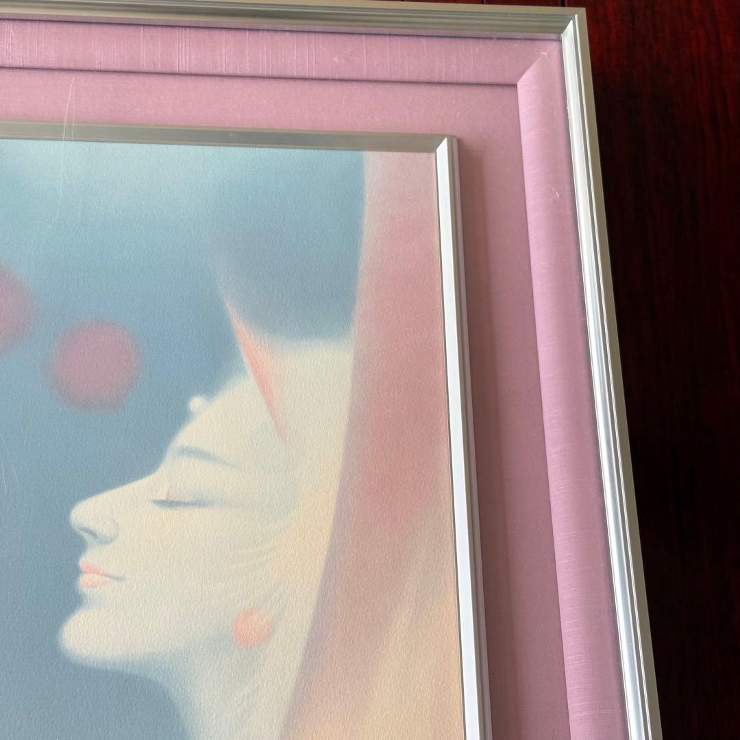 若尾和呂 タリズマニックアート リトグラフ「天聴」 8/100 額装 A