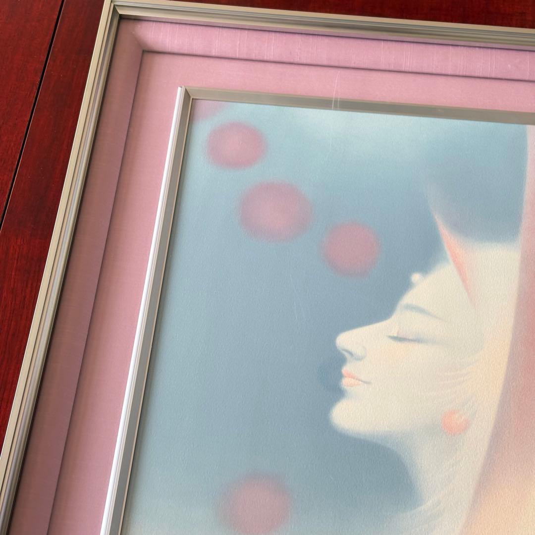 若尾和呂 タリズマニックアート リトグラフ「天聴」 8/100 額装 A