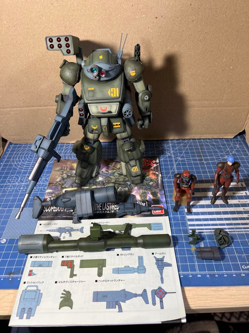 1/20 スコープドッグ ターボカスタム 完成品
