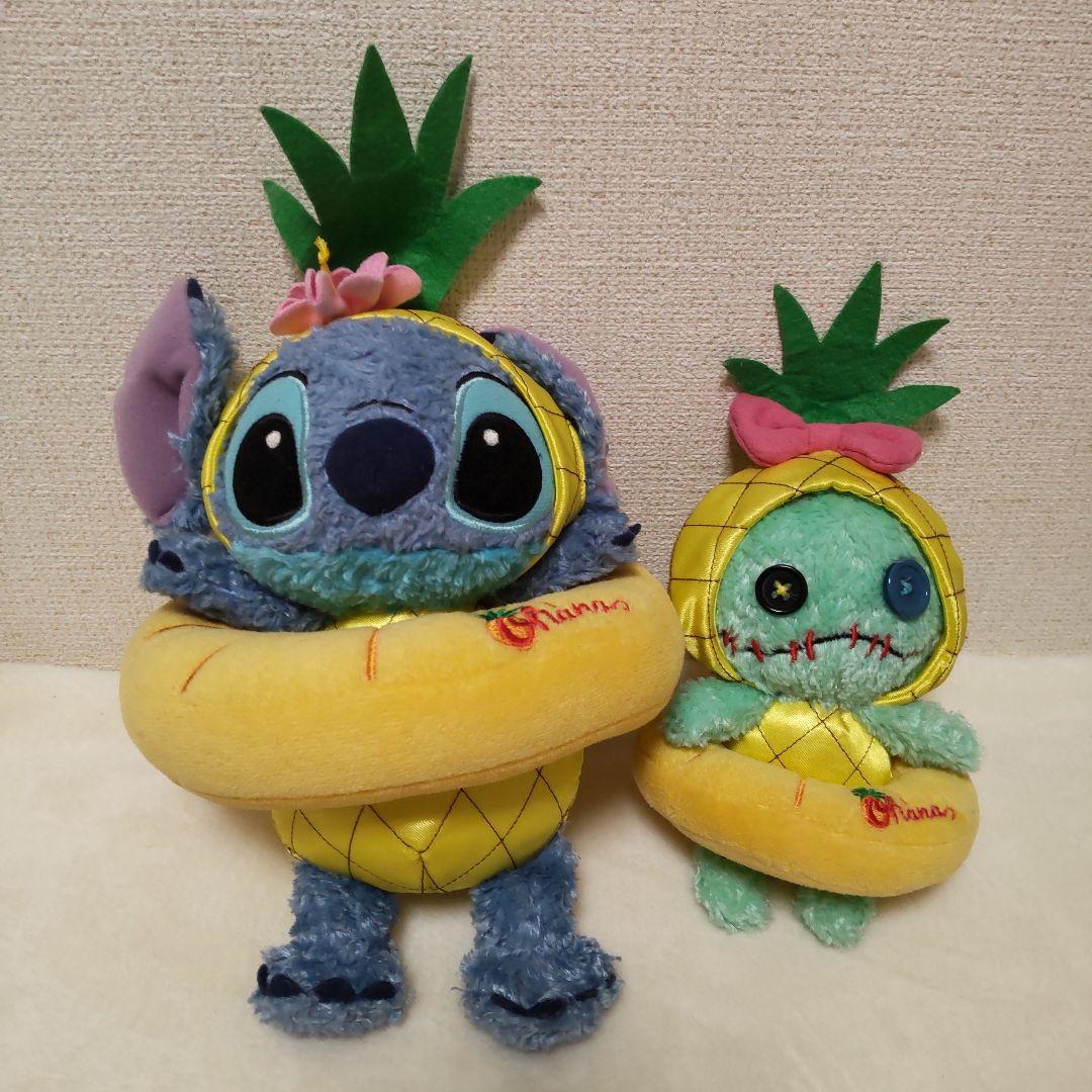 スティッチ スクランプ パイナップル ぬいぐるみ