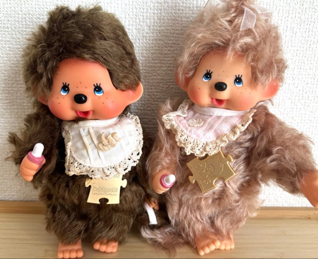 モンチッチ　シリアルナンバー入り　2002年　2003年　２体セット