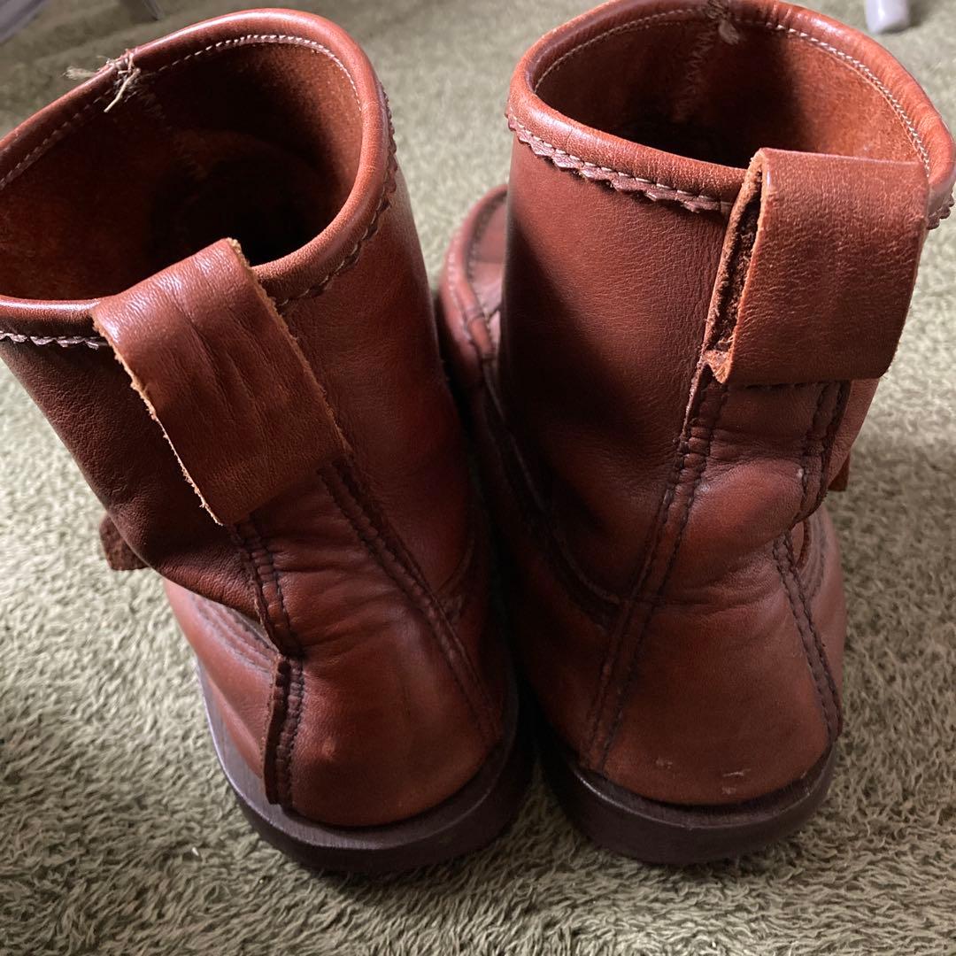 Russell Moccasin ノックアバウト ブーツ 7 1/2バックル付き