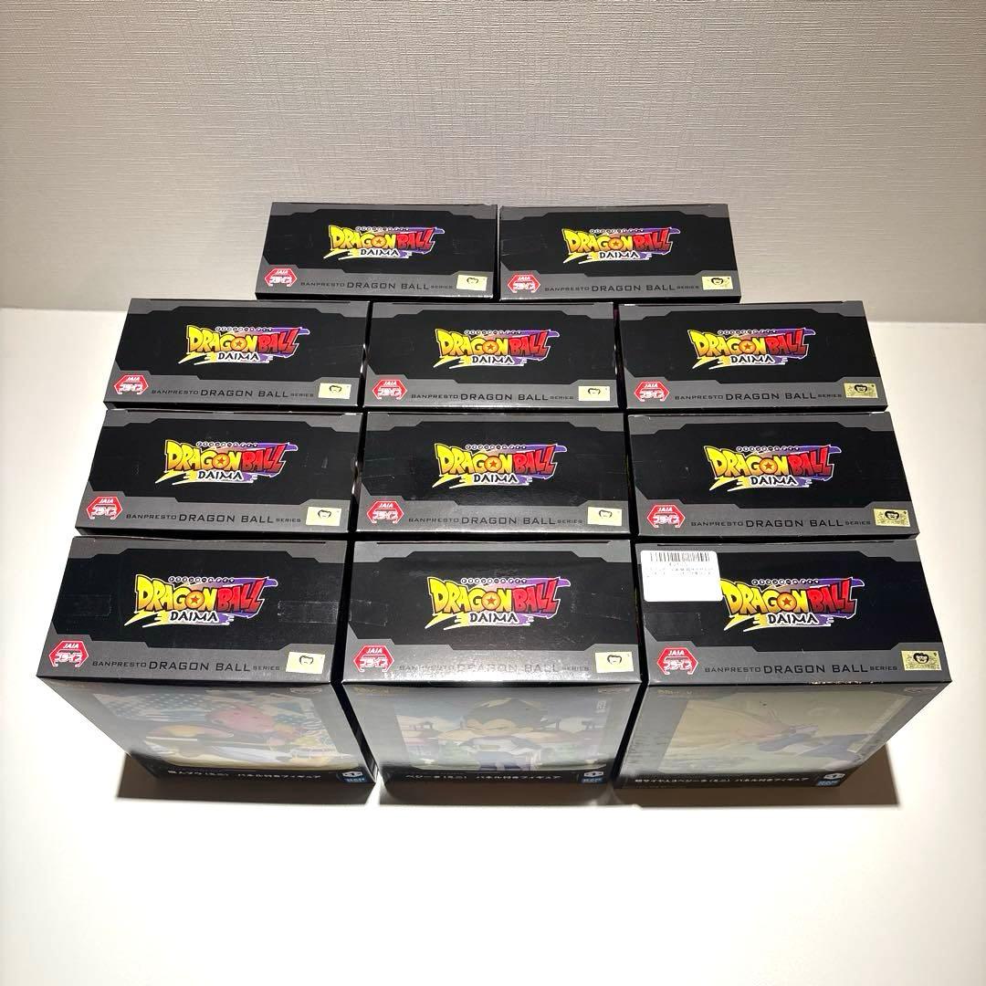 11個 ドラゴンボールDAIMA パネル付き フィギュア プライズ まとめ売り