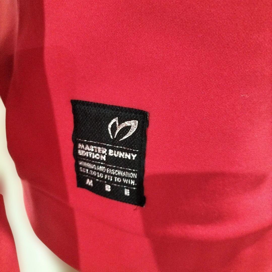 MASTER BUNNY EDITION 裏起毛ピンク ハイネックシャツ M