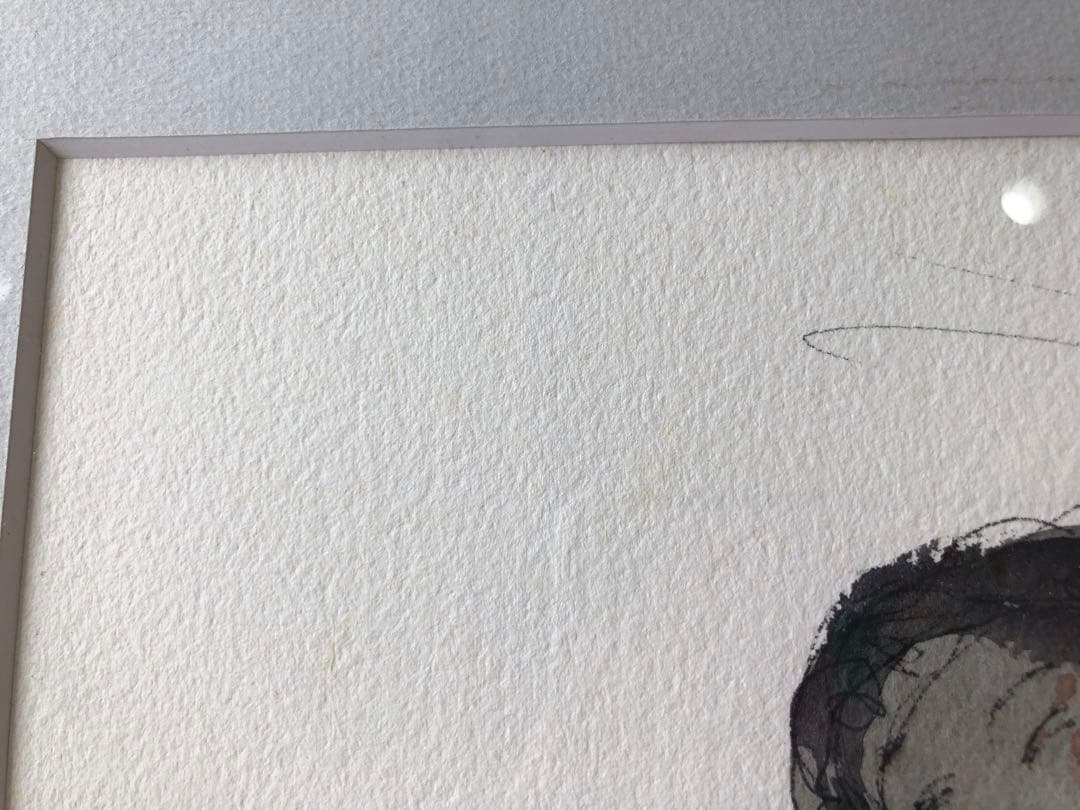 栗原一郎　素描　裸婦　絵画