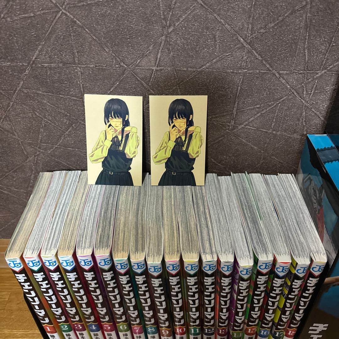チェンソーマン 18巻セット + イラストカード+フィギュア
