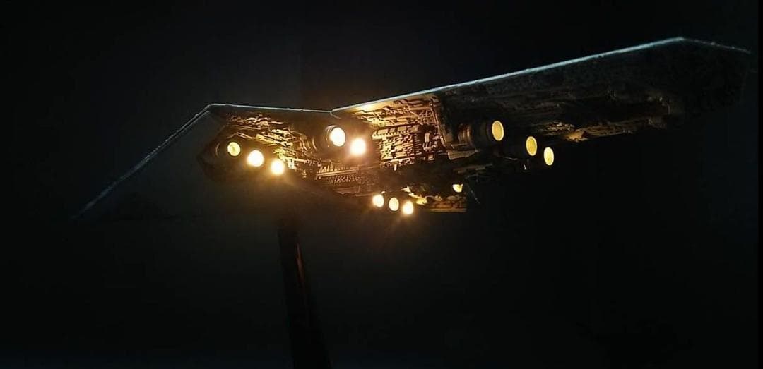 スーパー・スター・デストロイヤー　ビーグルモデル　電飾改完成品