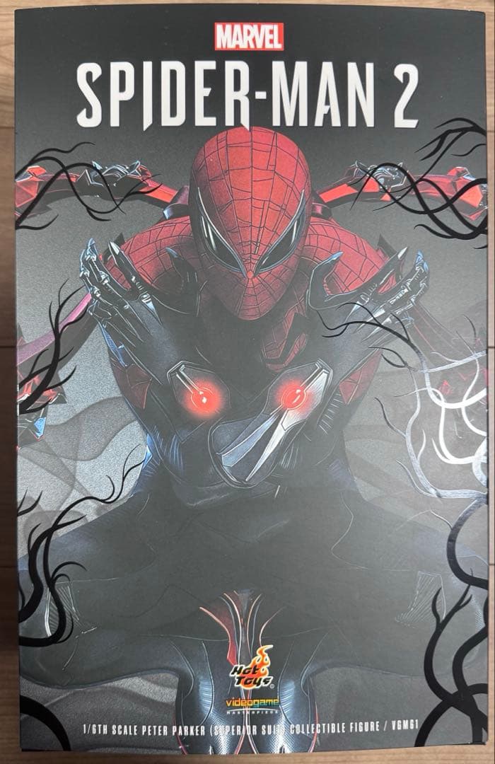 ホットトイズ　スパイダーマン　スーペリアスーツ