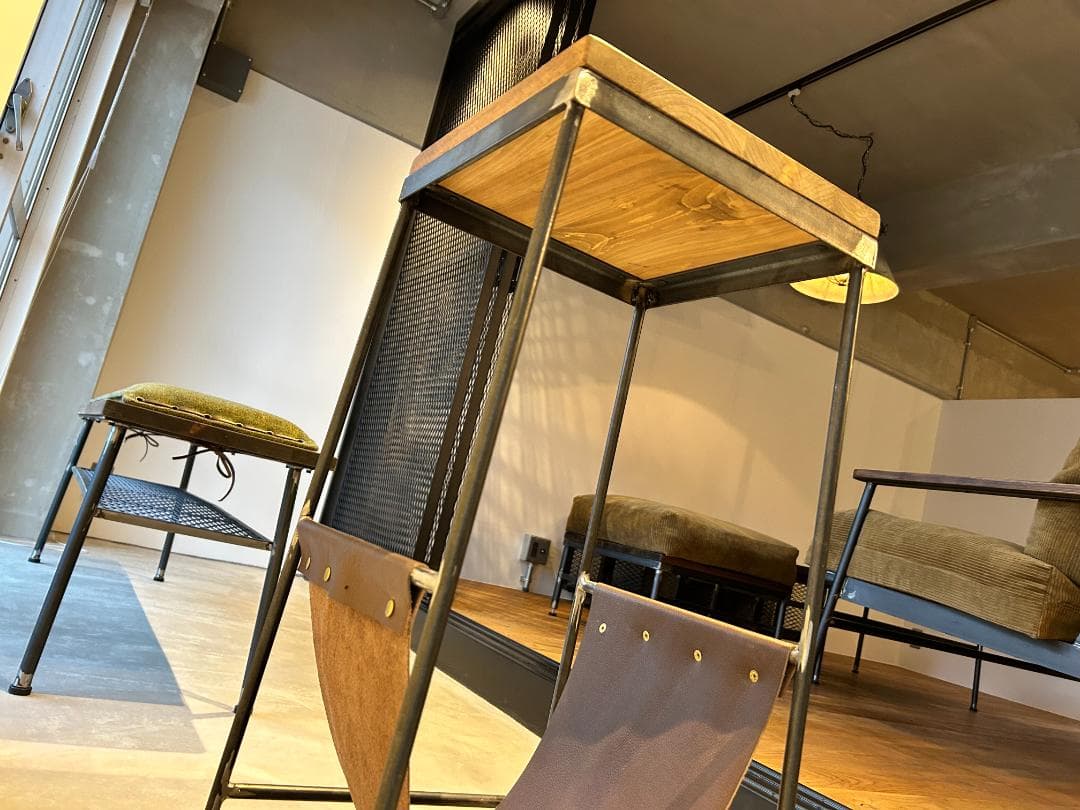 インダストリアルブランチ【カウンターチェア（展示品）】アイアン家具ハンドメイド