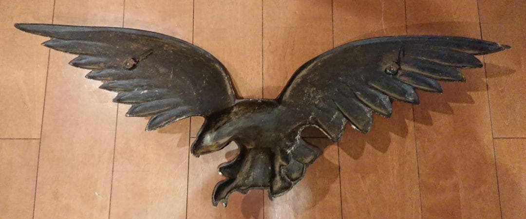 激レア 特大 94cm イーグル 鷲 レリーフ 壁掛け ビンテージ デコトラにも