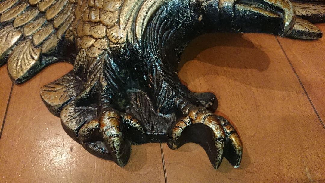 激レア 特大 94cm イーグル 鷲 レリーフ 壁掛け ビンテージ デコトラにも