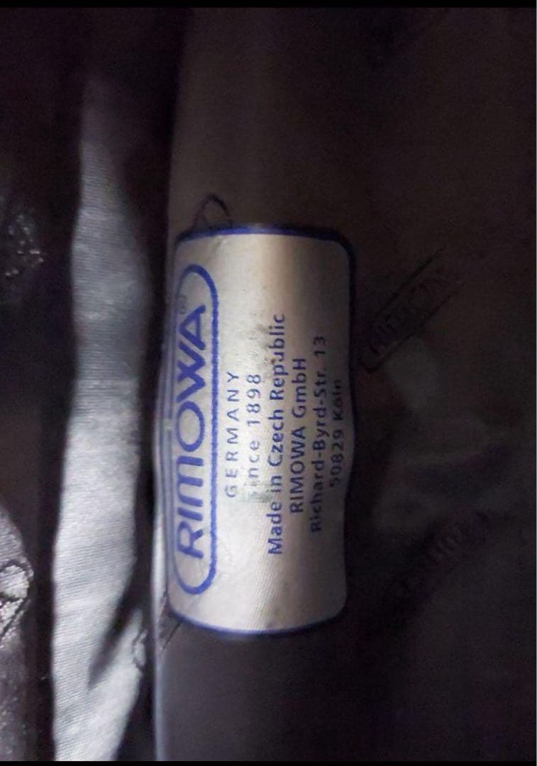 【美品】RIMOWA BORERO キャリーケース マットブラック2輪