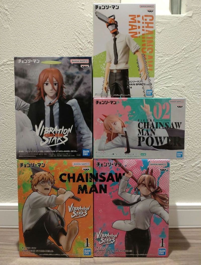 未開封チェンソーマン　デンジ　パワー　天使の悪魔VIBRATION　ノーベル賞