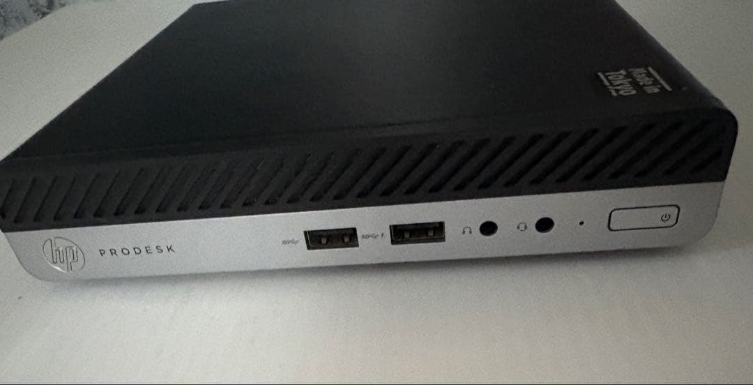 ミニPC HP ProDesk 400 G3 DM Core i3-6100t 8GB