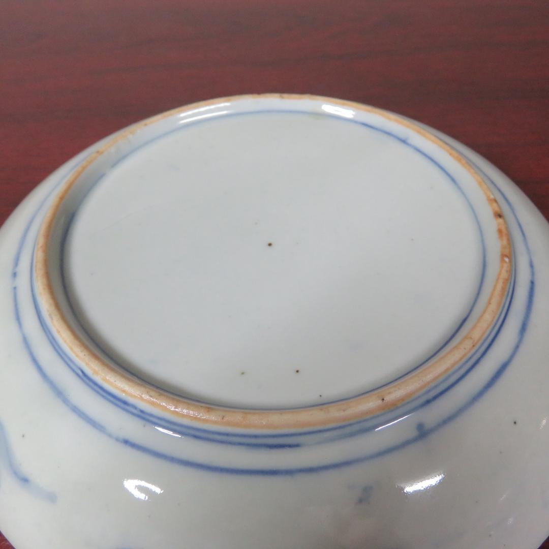 古伊万里 皿 中皿 色絵付け 金彩 江戸 明治 3枚