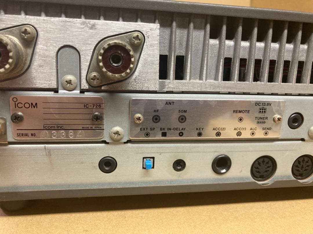 icom IC-7２６トランシーバー本体&マイク付属