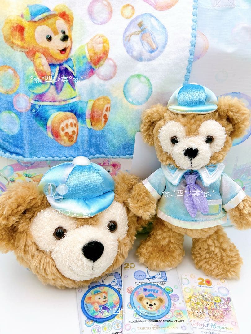 【匿名配送】新品タグ付き　ダッフィー　ポージー　バケパ限定　ショルダーバッグ