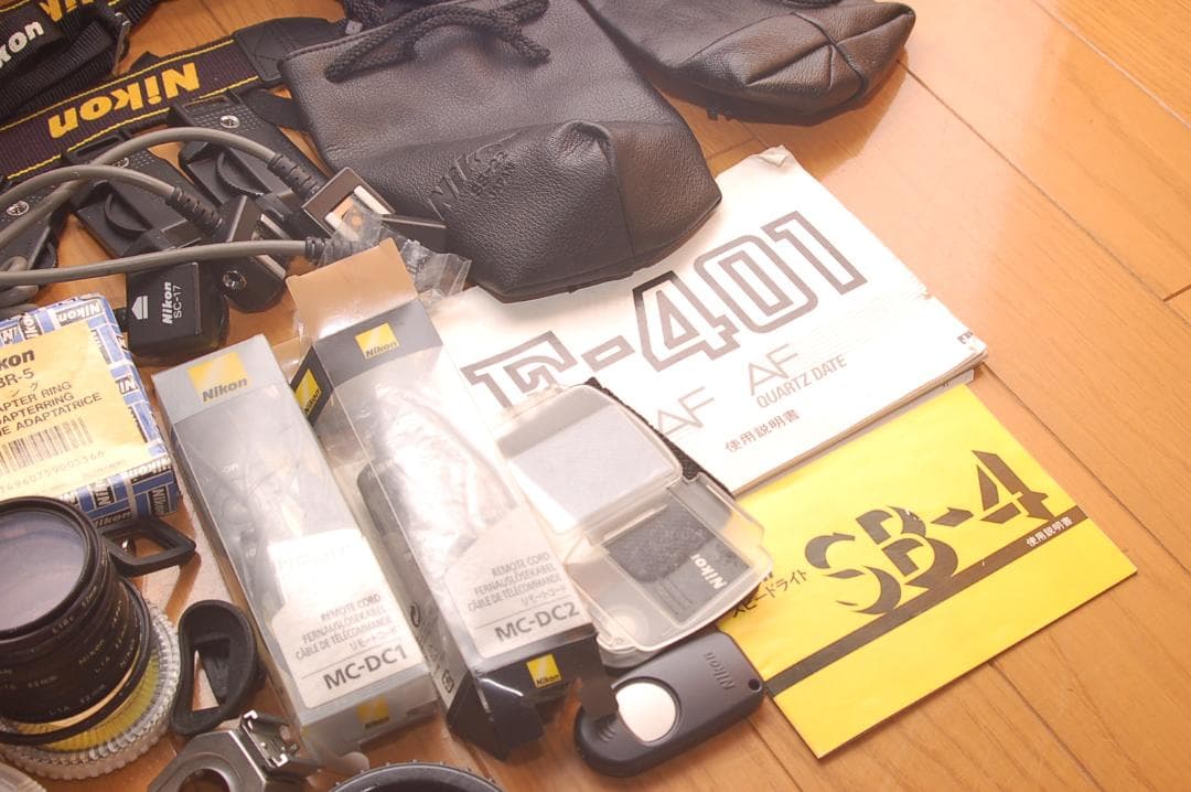 【片付け】Nikon 一眼レフカメラ、アクセサリー大量セット