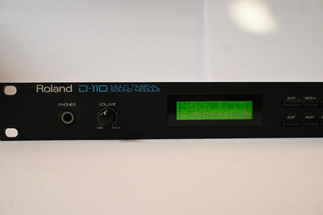 Roland D-110 ラックマウントMIDI音源モジュール