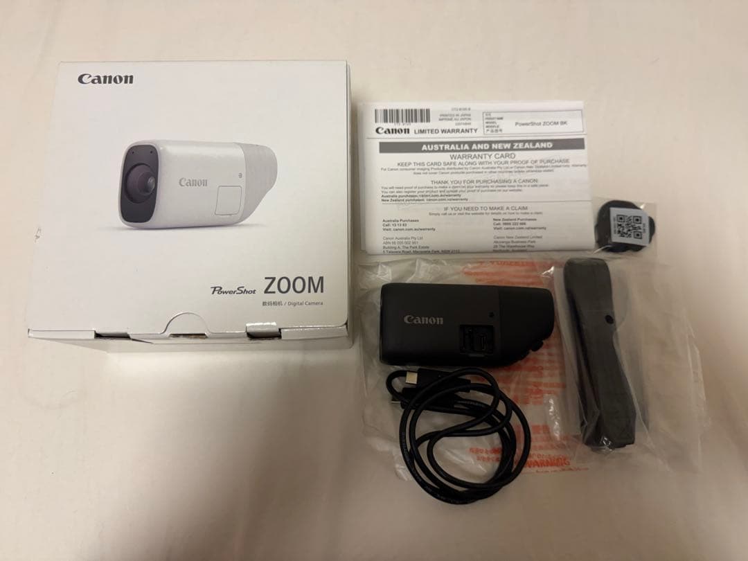 ビデオカメラ canon powershot zoom black edition
