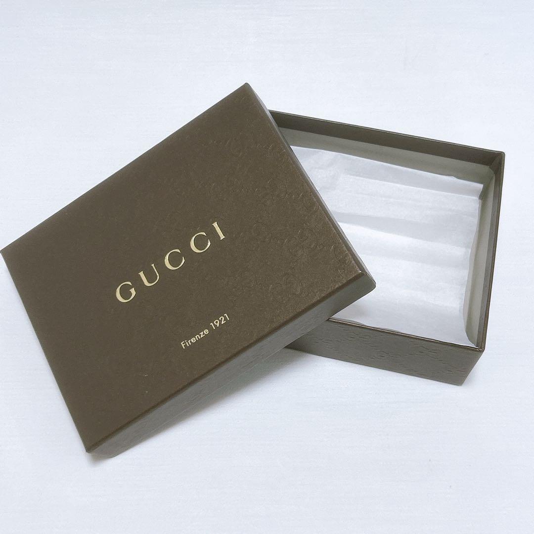 極美品✨レアカラー✨GUCCI グッチ 二つ折り財布 マイクロシマ GG レザー