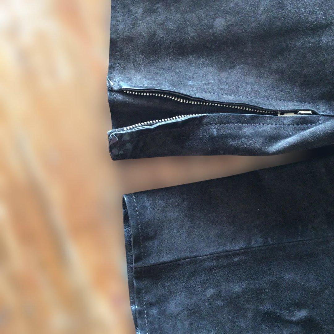 グッチGUCCI スウェード　シングルライダース　サイズ48