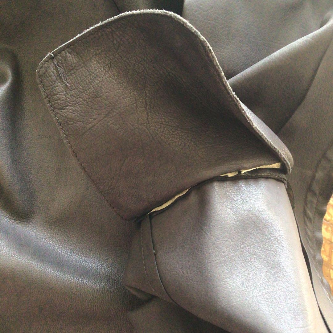 グッチGUCCI スウェード　シングルライダース　サイズ48