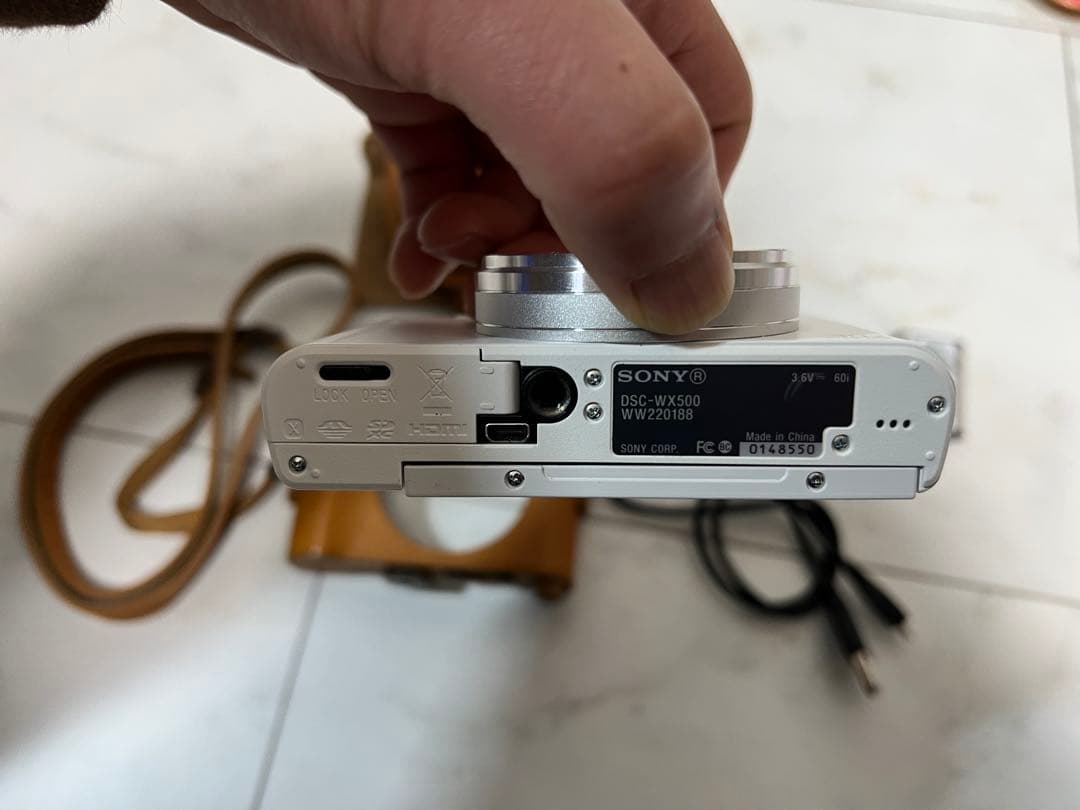 美品！ SONY DSC-WX500 ホワイト 付属品多数