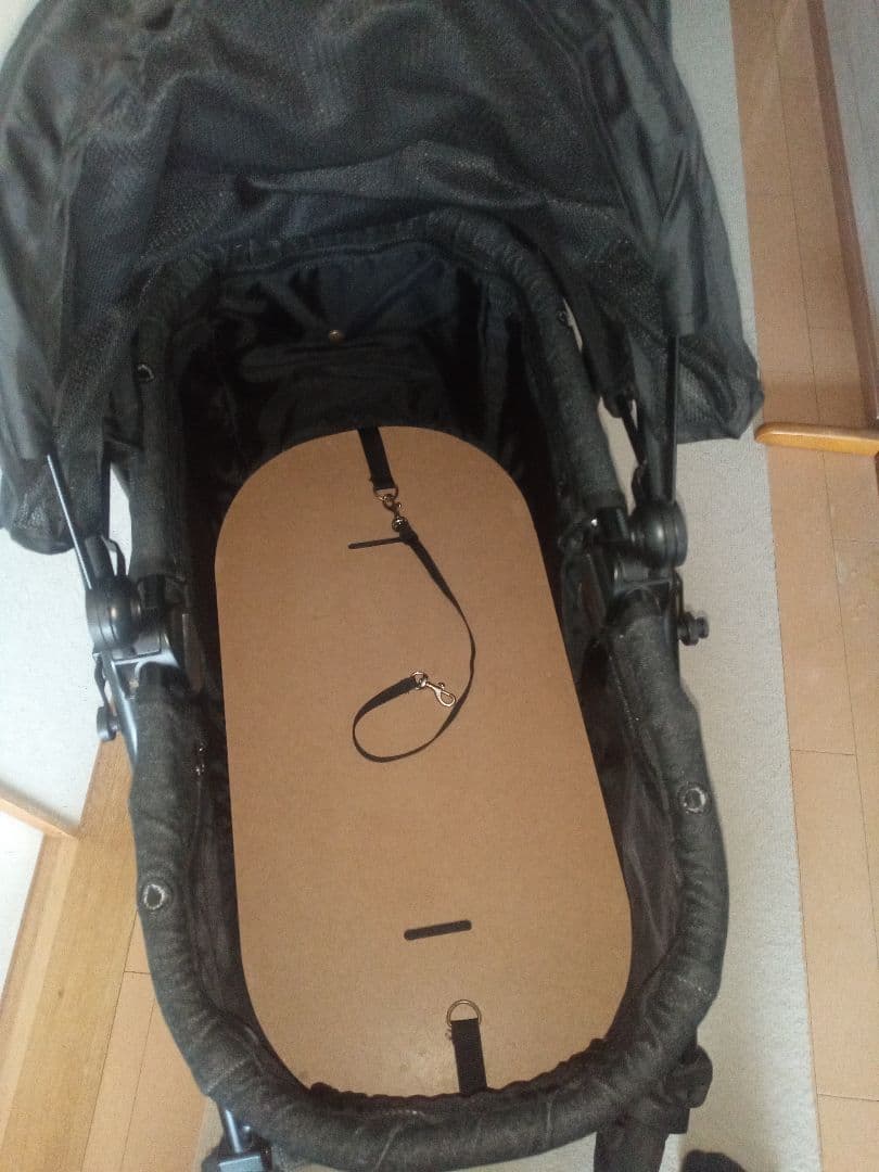 Mother Cat 　ラプレＬ　ペットカート ブラックデニム