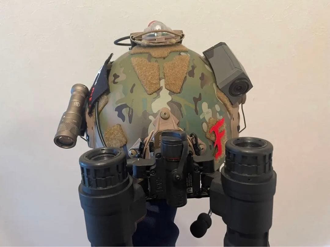 FMA opscore ヘルメット　フルカスタム