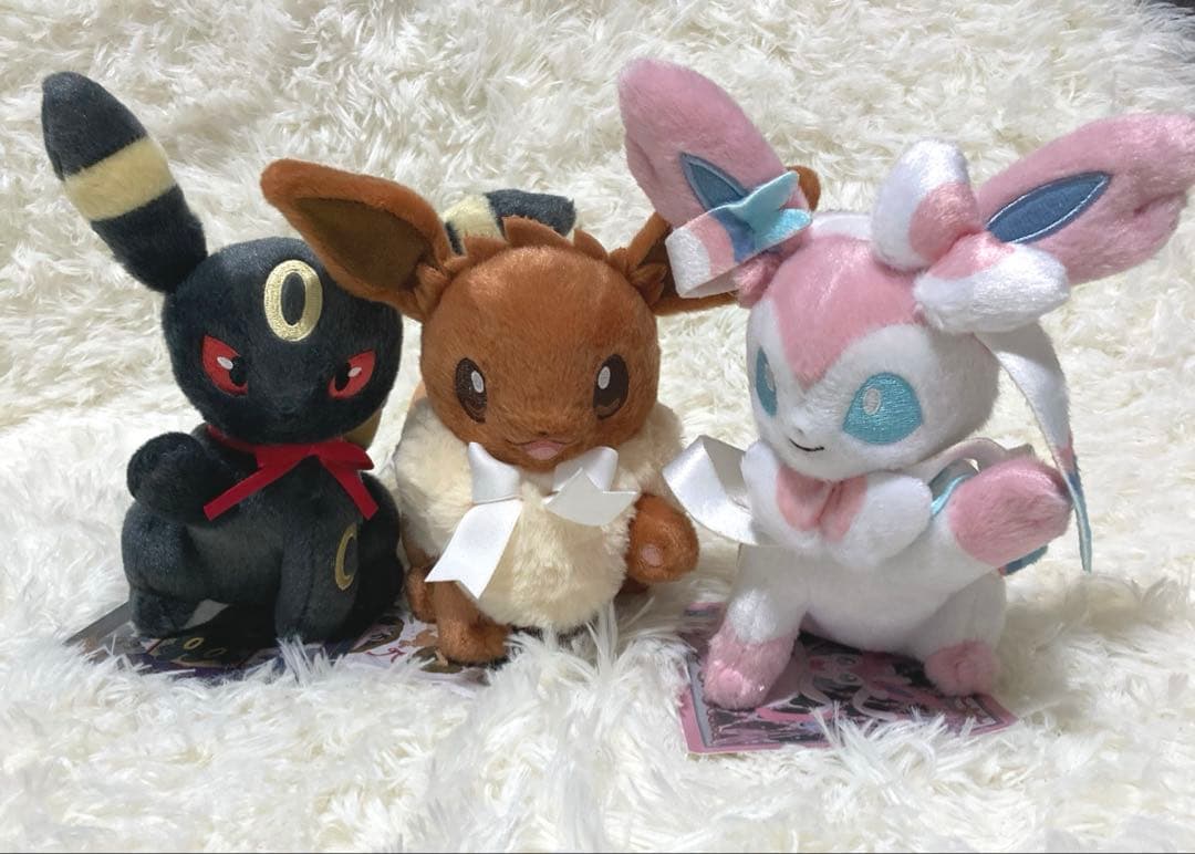 ポケモンセンター ぬいぐるみ イーブイ ニンフィア ブラッキー セット