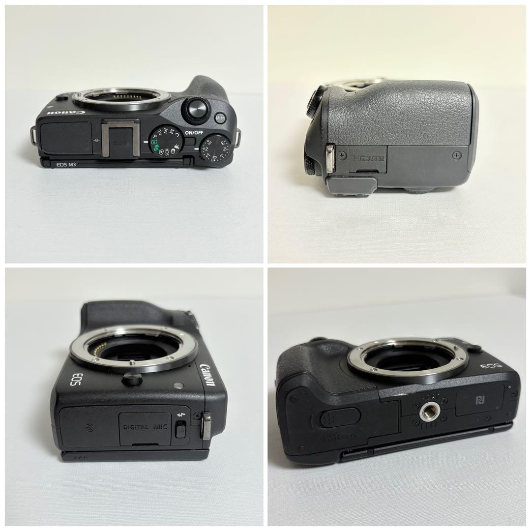 Canon キャノンEOS M3 ダブルレンズキット ミラーレス 一眼レフ