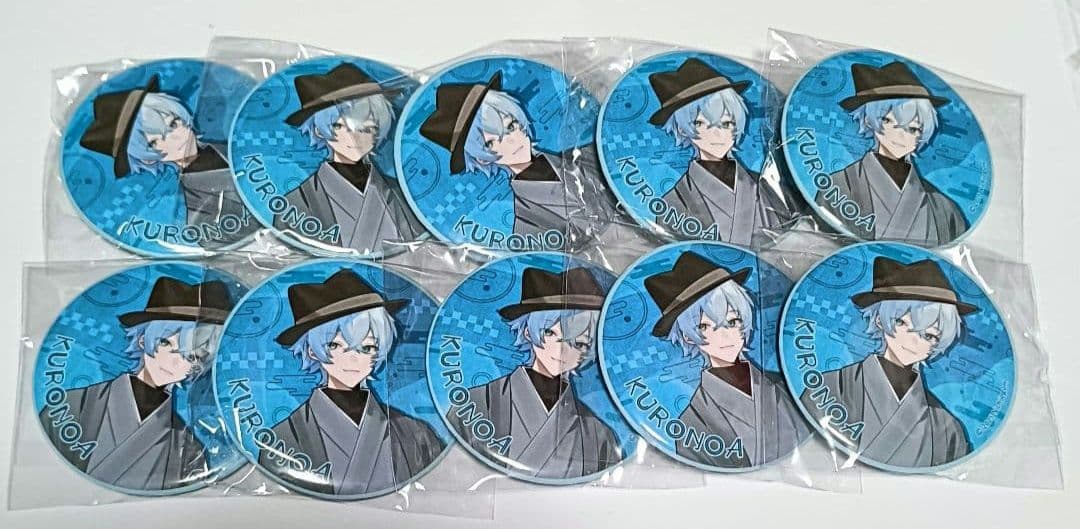 日常組 クロノア 缶バッジ 京都コラボ和装