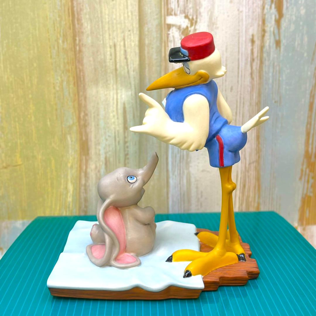 レア★WDCC ダンボ 象 DUMBO コウノトリ Bundle of joy