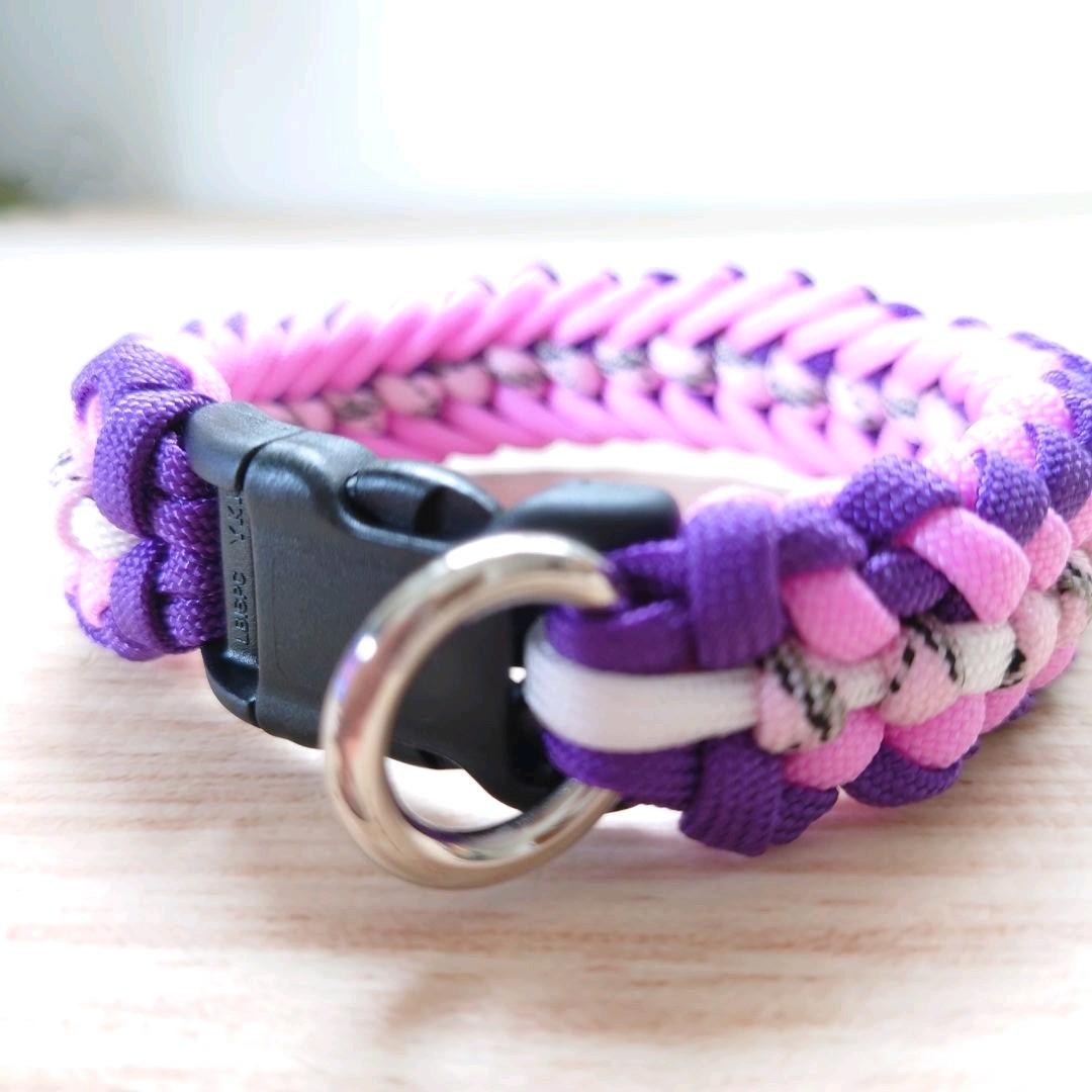 パラコード❥リード❥太め　ピンク系　№022