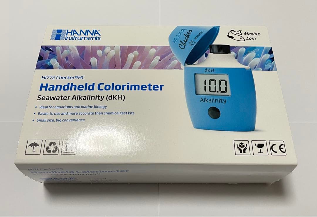ハンナ　HI 772　吸光光度計チェッカーHC　 アルカリ度（海水用）